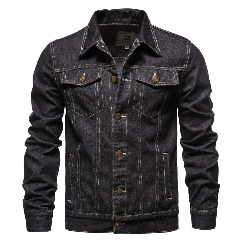 Jameson klassische jeans-truckerjacke – herren