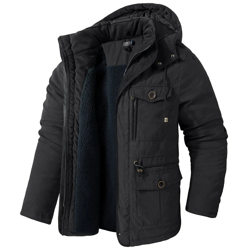 Moderne thermojacke von Kash mit fleecefutter – herren