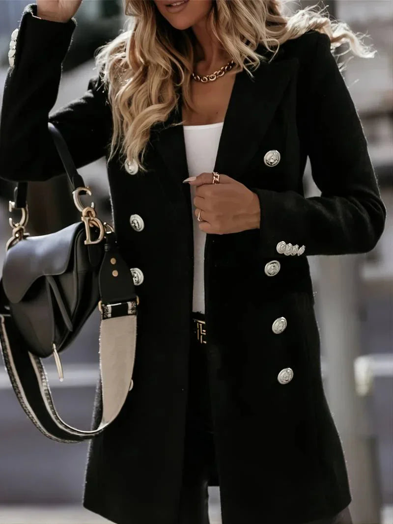 Clara |schlanker wollmantel