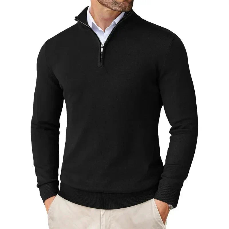 Bowen moderner half-zip-pullover – herren