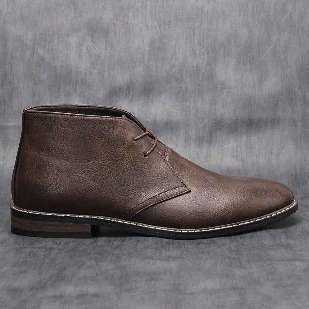 Stiefeletten aus rindsleder für herren