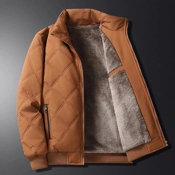 Ultradicke, fleecegefütterte winterjacke für herren – herren