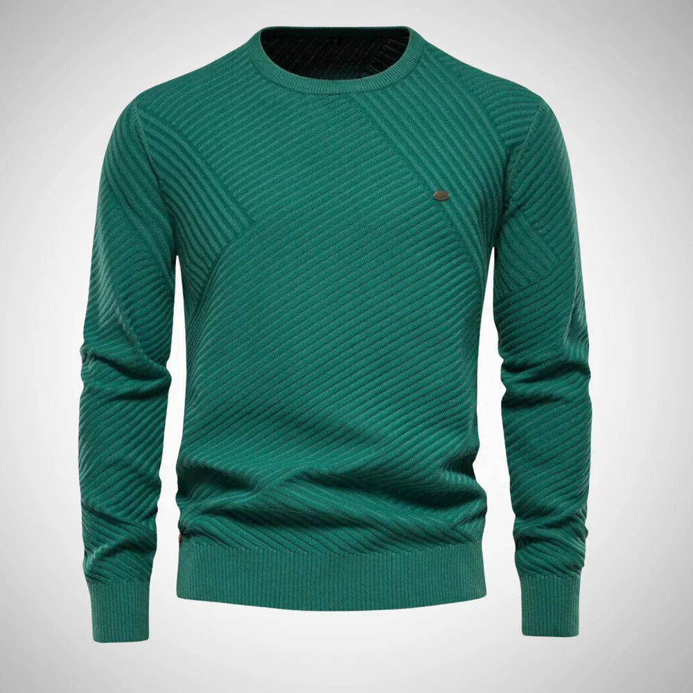 Blake rundhalspullover – herren