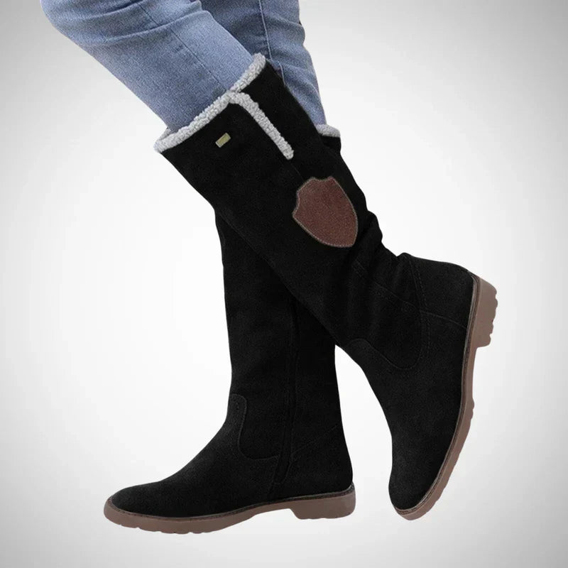 Claudia warme winterstiefel – damen