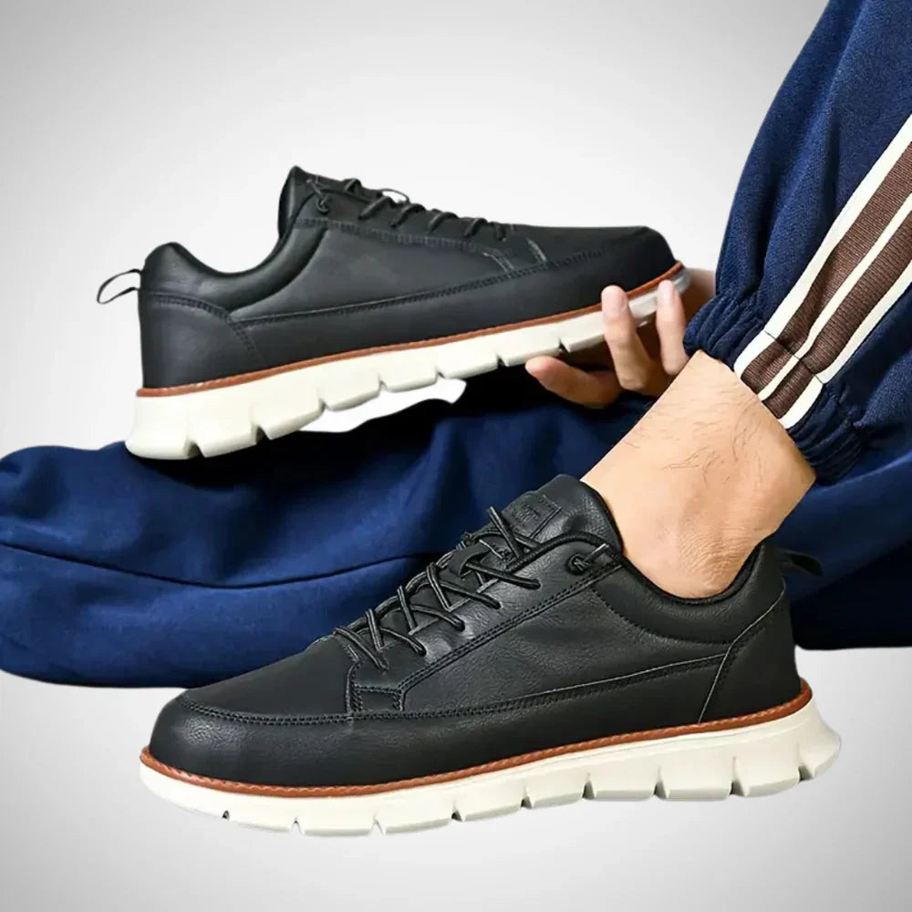 Erwin ledersneaker – herren
