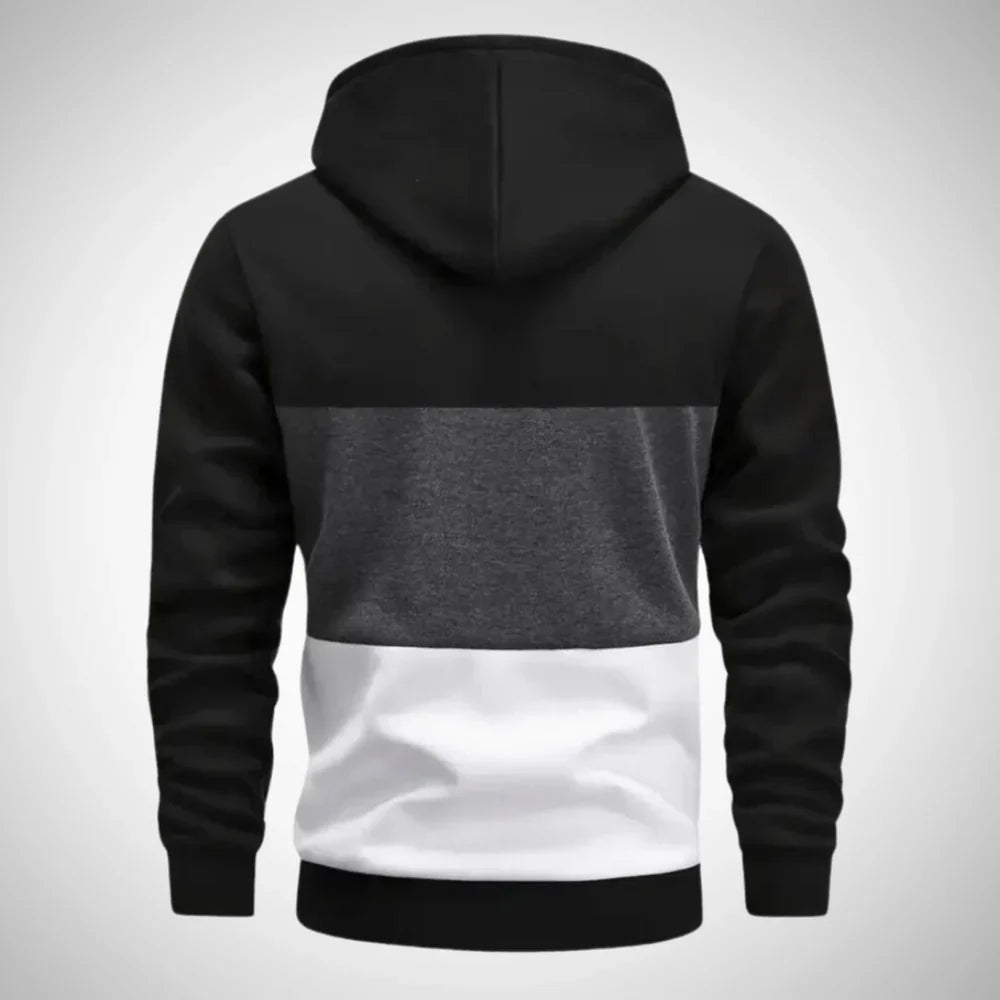 Jamil hoodie mit farbblock-design – herren