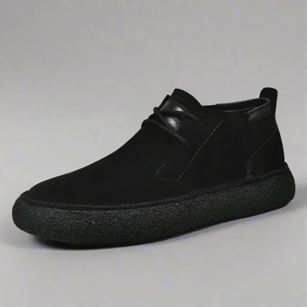 Freizeit-loafer aus wildleder für herren