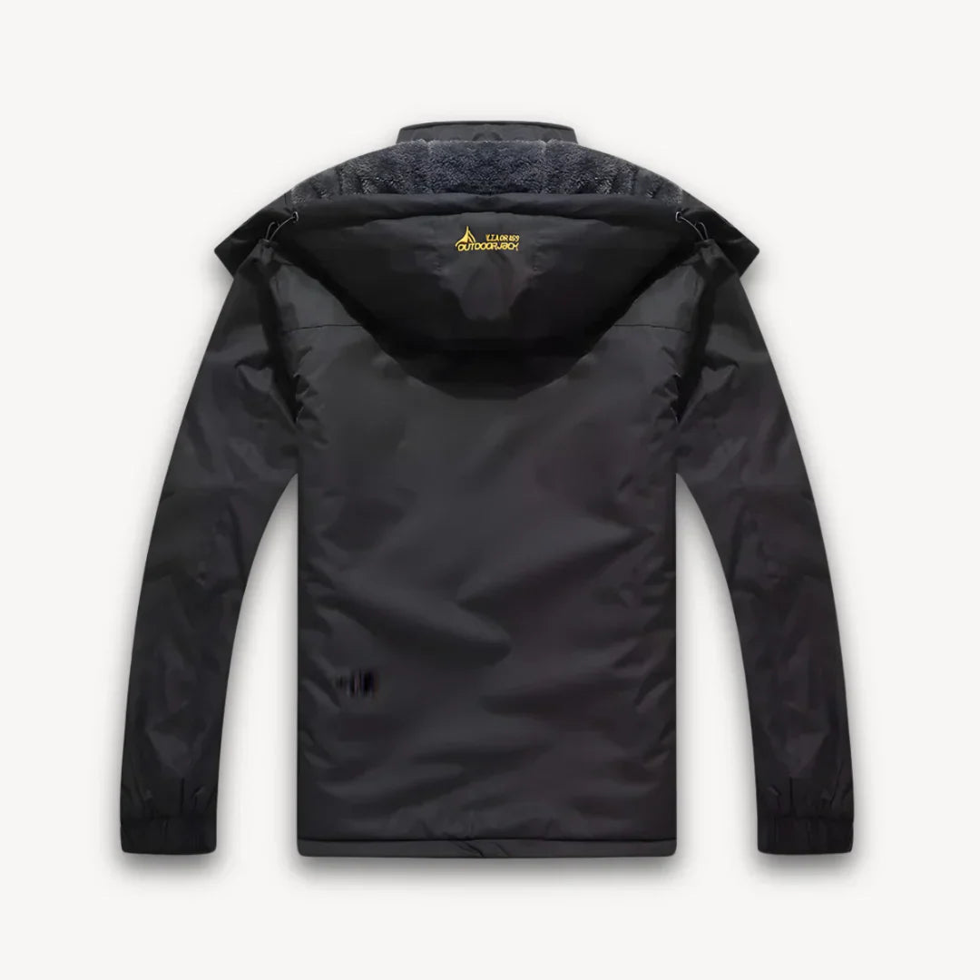 Herren winterjacke wasserdicht gefüttert mit fleece