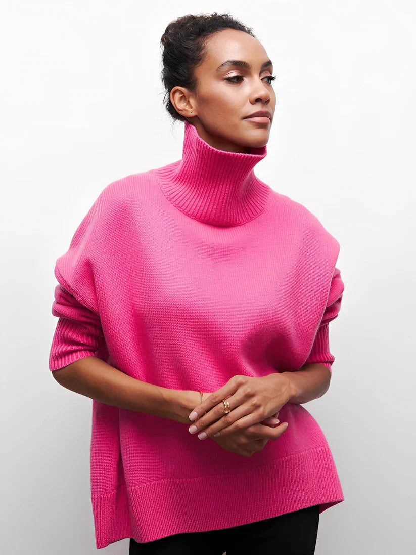 Marva stylischer, warmer rollkragenpullover – damen