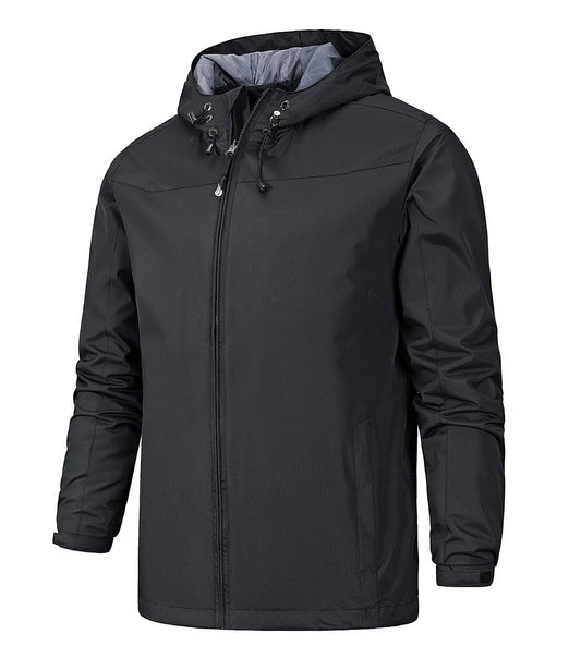 Herren outdoor-jacke langarm – vielseitig & funktional