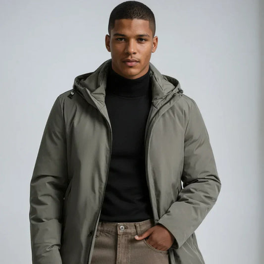 Herren winterjacke wasserabweisend im klassischen design
