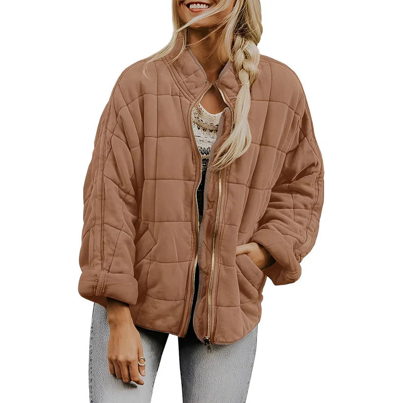Luana steppjacke mit taschen – damen