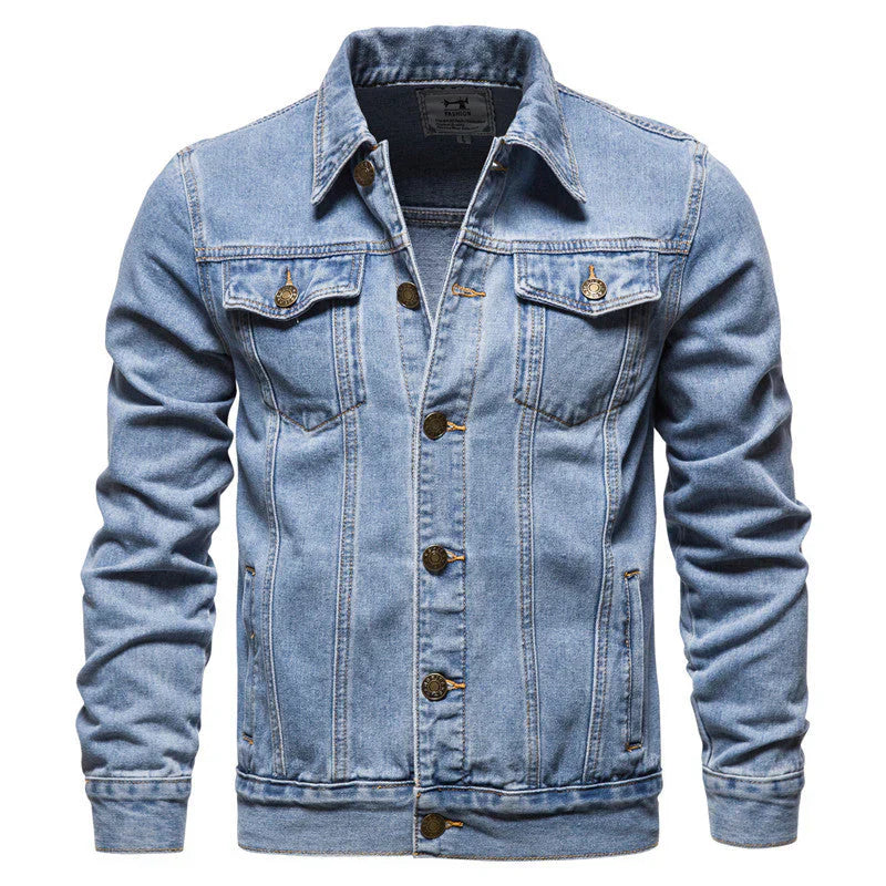 Jameson klassische jeans-truckerjacke – herren