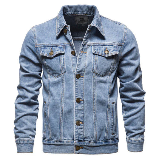 Jameson klassische jeans-truckerjacke – herren