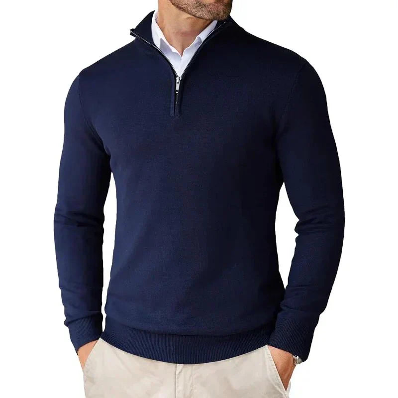 Bowen moderner half-zip-pullover – herren