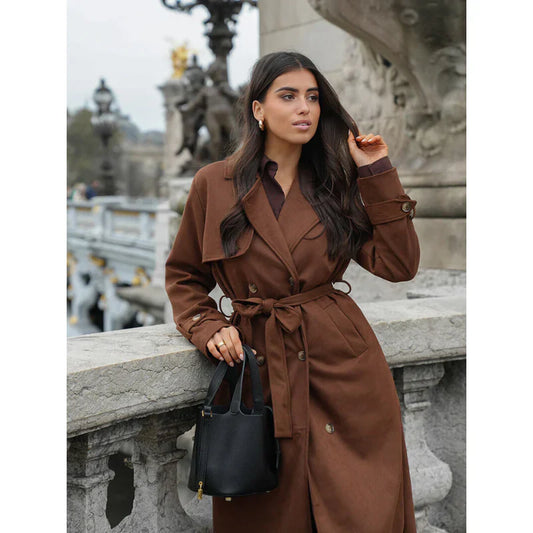 Aurelia bucket shoulder bag mit schlossdetail