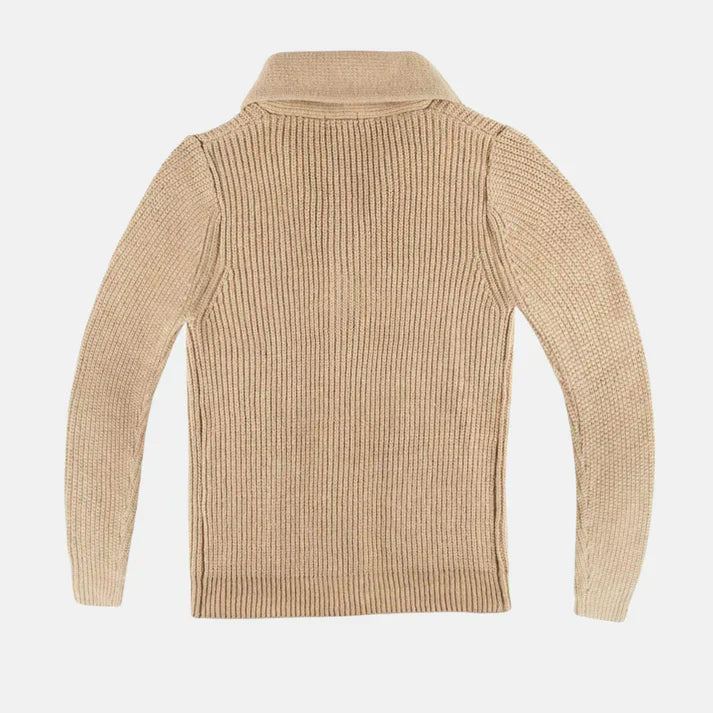 Morten – wollmantel mit schalkragen und knopfverschluss