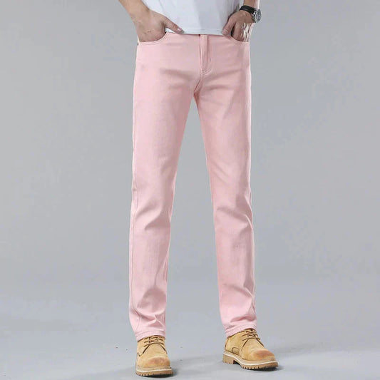 Herren jeans aus nachhaltigem denim mit bequemem schnitt
