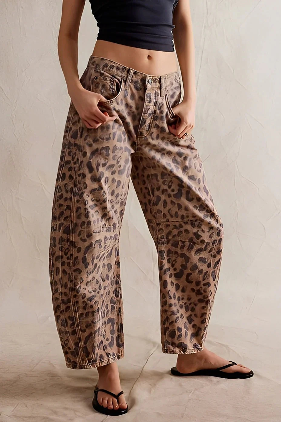 Jocelyn freizeitjeans mit weitem schnitt – damen