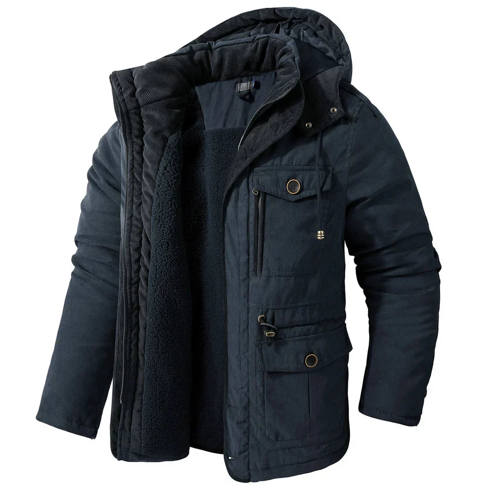 Moderne thermojacke von Kash mit fleecefutter – herren