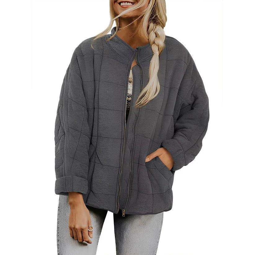 Luana steppjacke mit taschen – damen