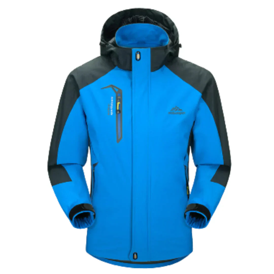 Herren outdoor-winterjacke mit kapuze – wetterbeständig & warm