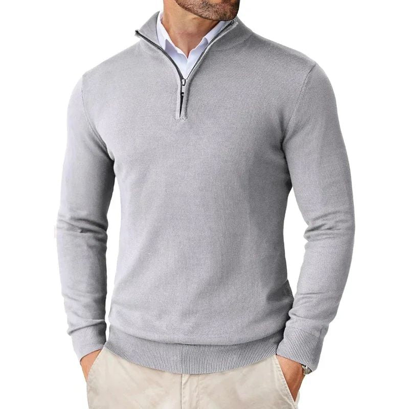 Bowen moderner half-zip-pullover – herren