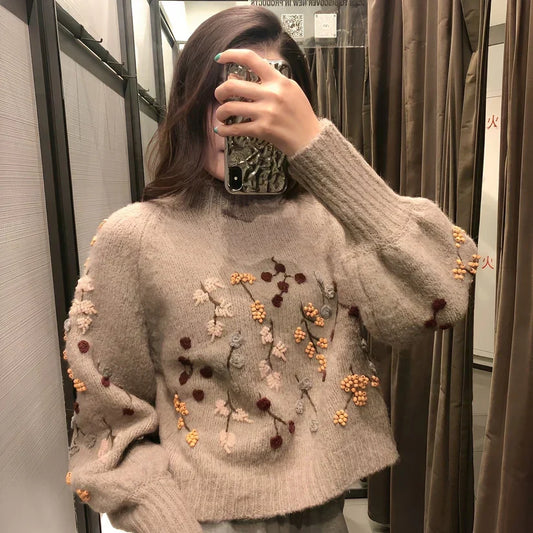 Delicia – eleganter strickpullover für damen