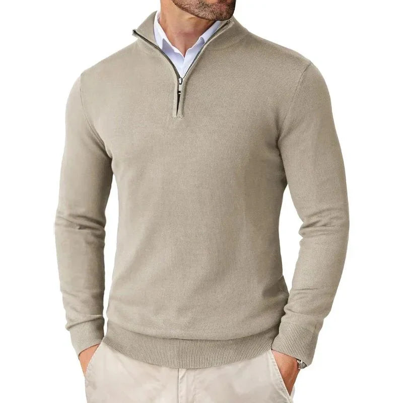 Bowen moderner half-zip-pullover – herren
