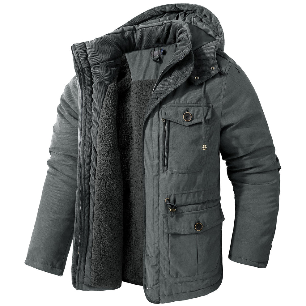 Moderne thermojacke von Kash mit fleecefutter – herren