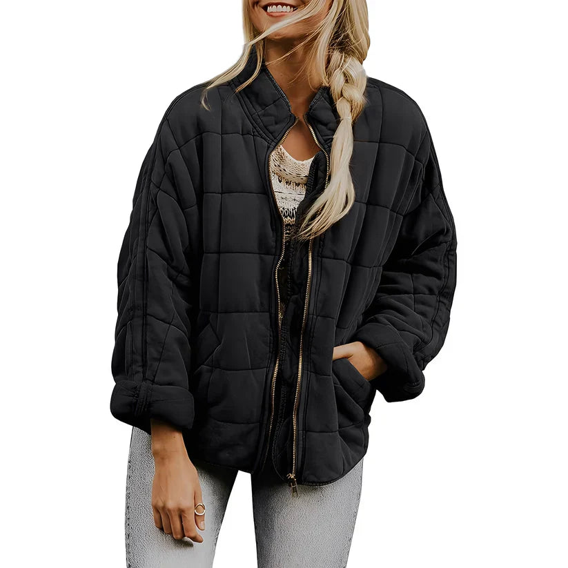 Luana steppjacke mit taschen – damen
