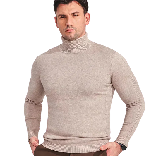Noah – cashmere rollkragenpullover mit slim fit