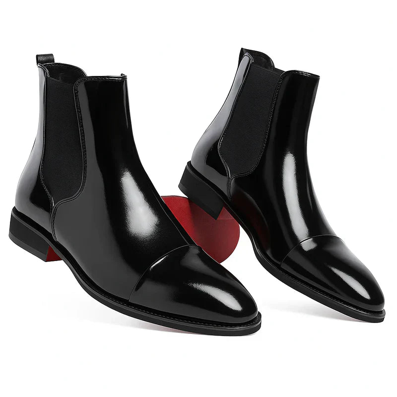 Myco chelsea boots aus leder – herren