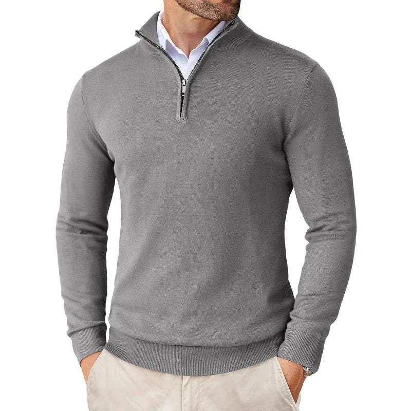 Bowen moderner half-zip-pullover – herren