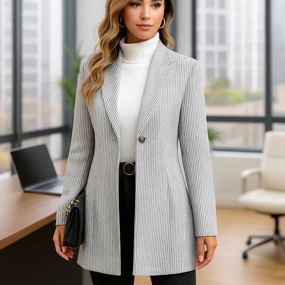 Chloe premium blazer-jacke – damen