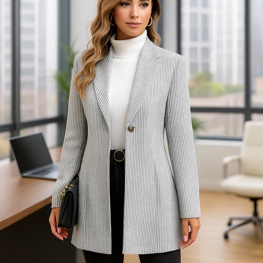 Chloe premium blazer-jacke – damen