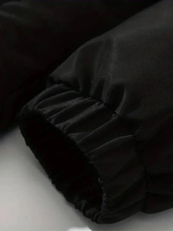 Warme damen-winterjacke mit reißverschluss – wetterfester allrounder