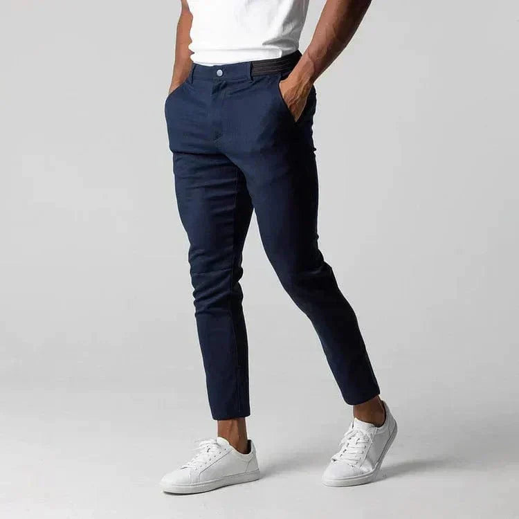 Stretch-chino-hosen für herren – herren