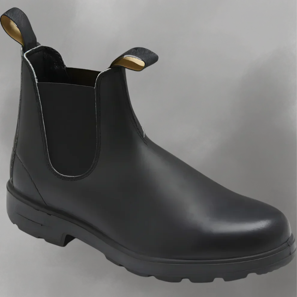 Klassische chelsea boots aus leder für damen und herren