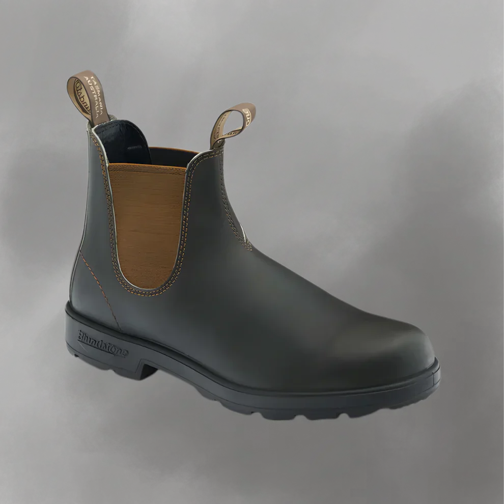 Klassische chelsea boots aus leder für damen und herren