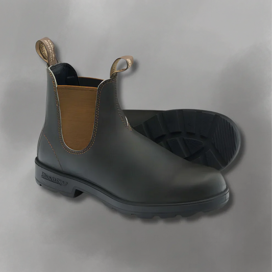 Klassische chelsea boots aus leder für damen und herren