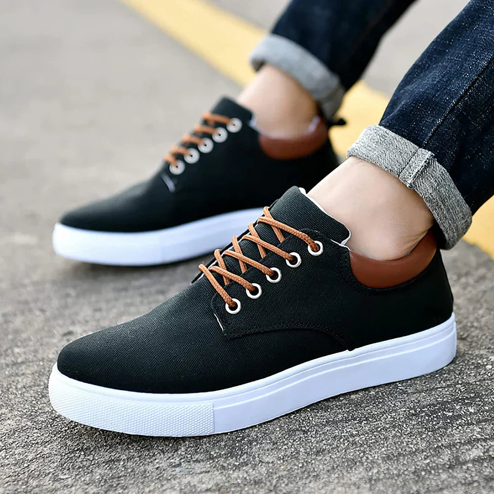Danny canvas-sneaker – herren