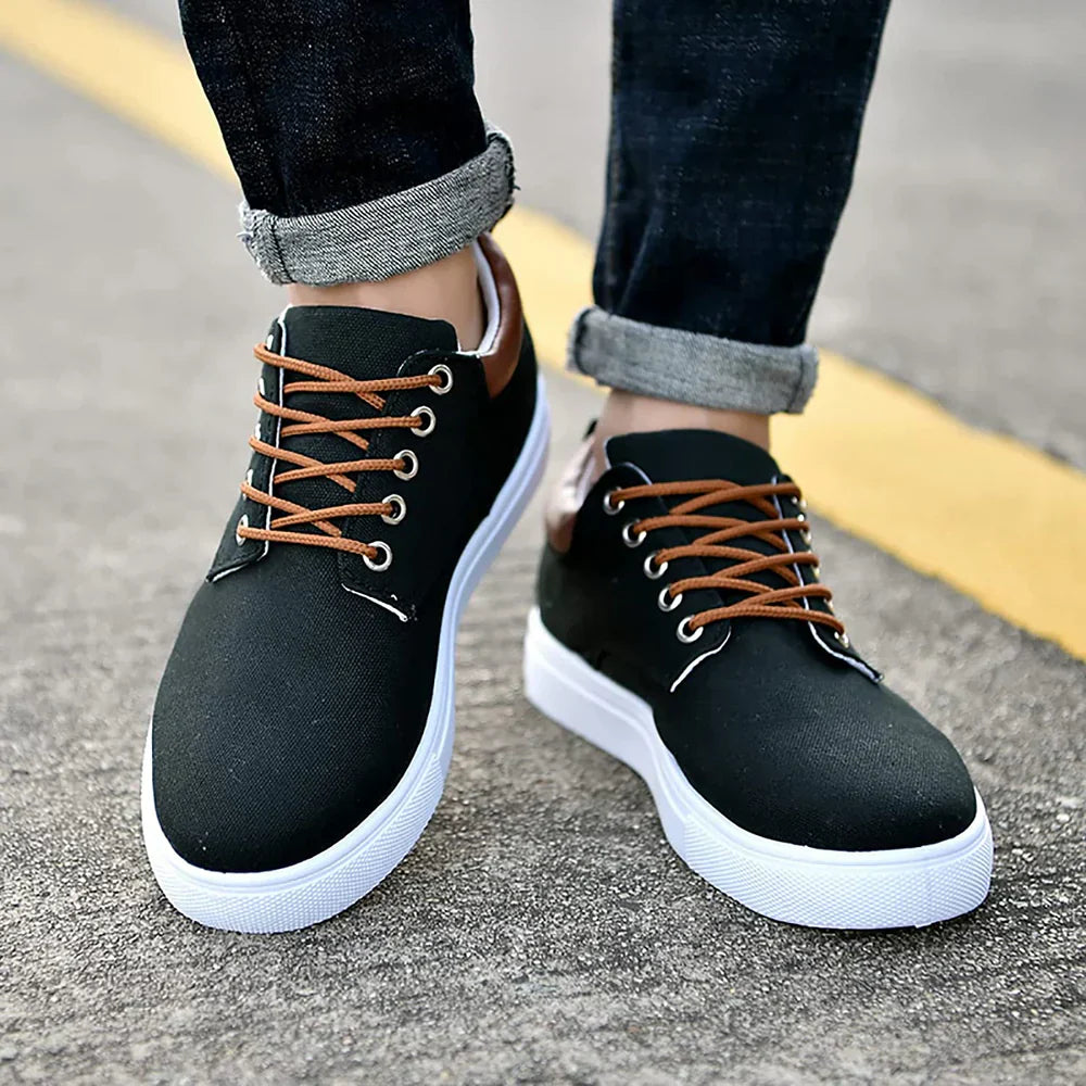Danny canvas-sneaker – herren