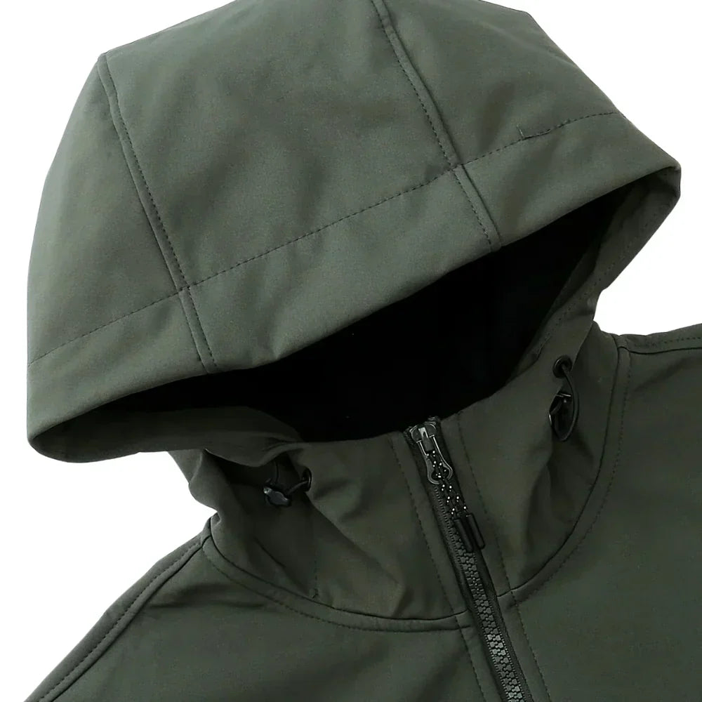 Herren fleece outdoor softshell jacke