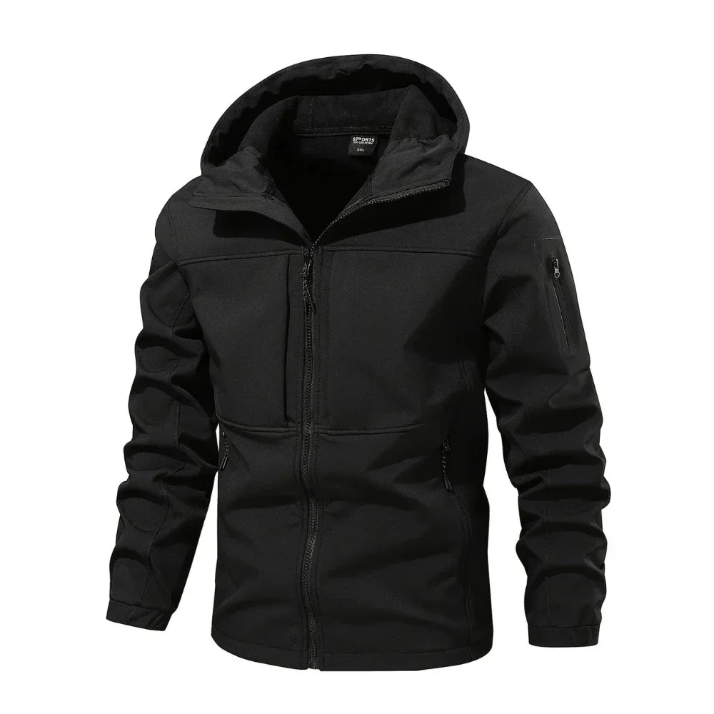 Herren fleece outdoor softshell jacke