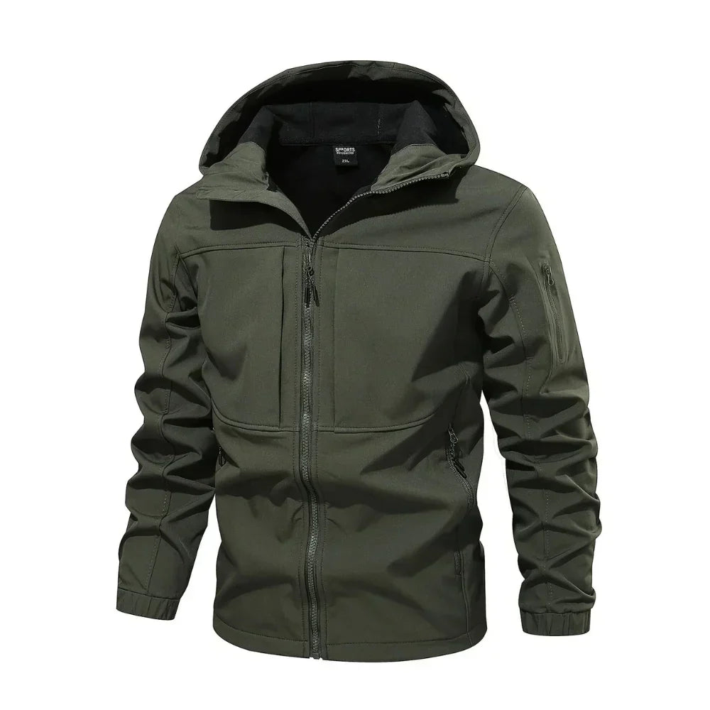 Herren fleece outdoor softshell jacke
