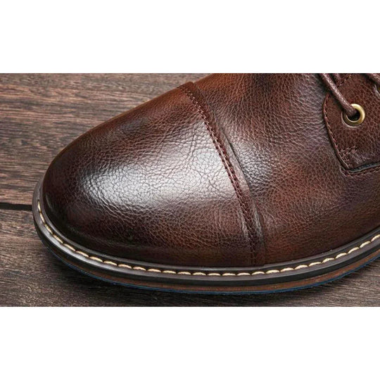 Eloy – klassische oxford-stiefel mit edlem finish