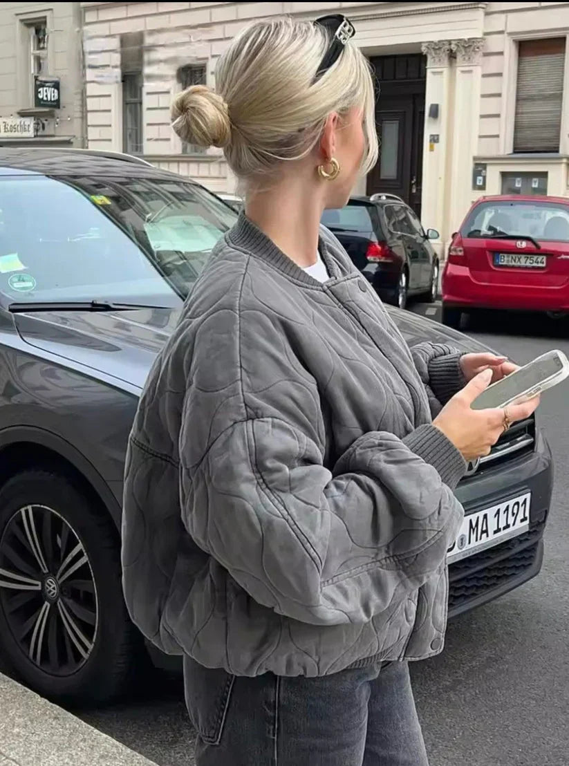 Sofia gefütterte bomberjacke – damen