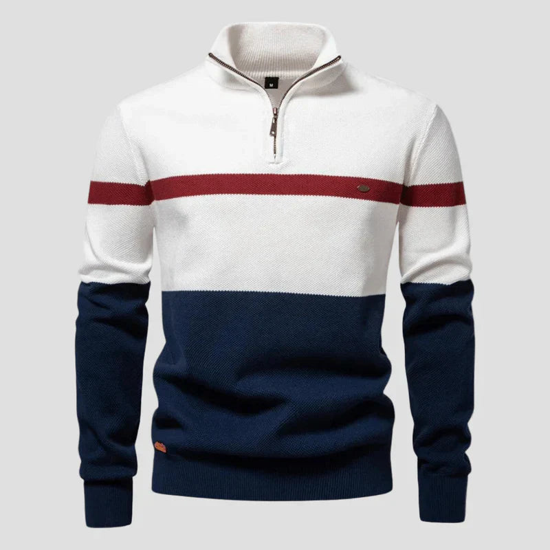 Herren baumwollpullover klassisch und bequem