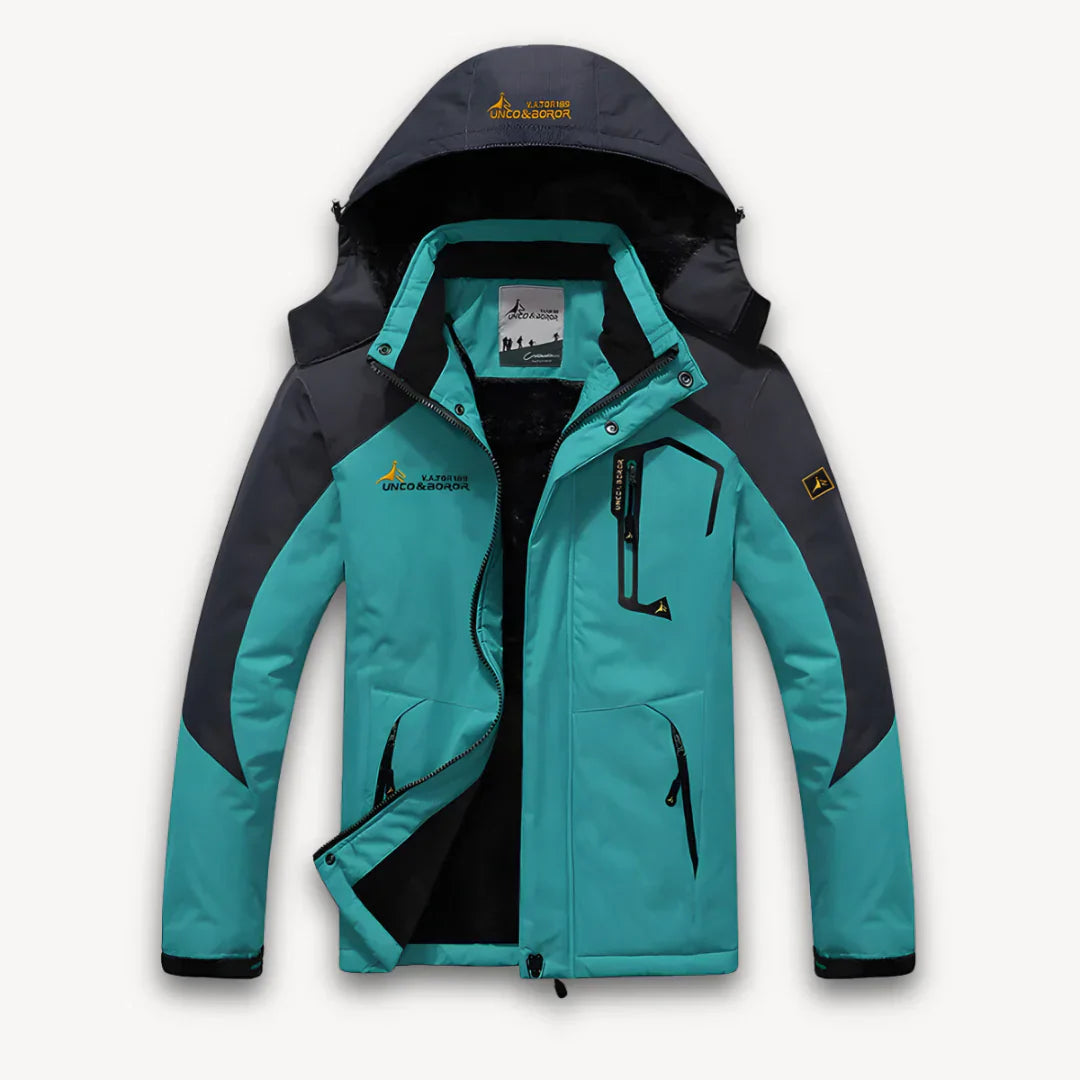 Herren winterjacke wasserdicht gefüttert mit fleece